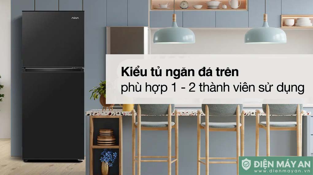 Tủ lạnh Aqua 130 lít AQR-T160FA(BS)